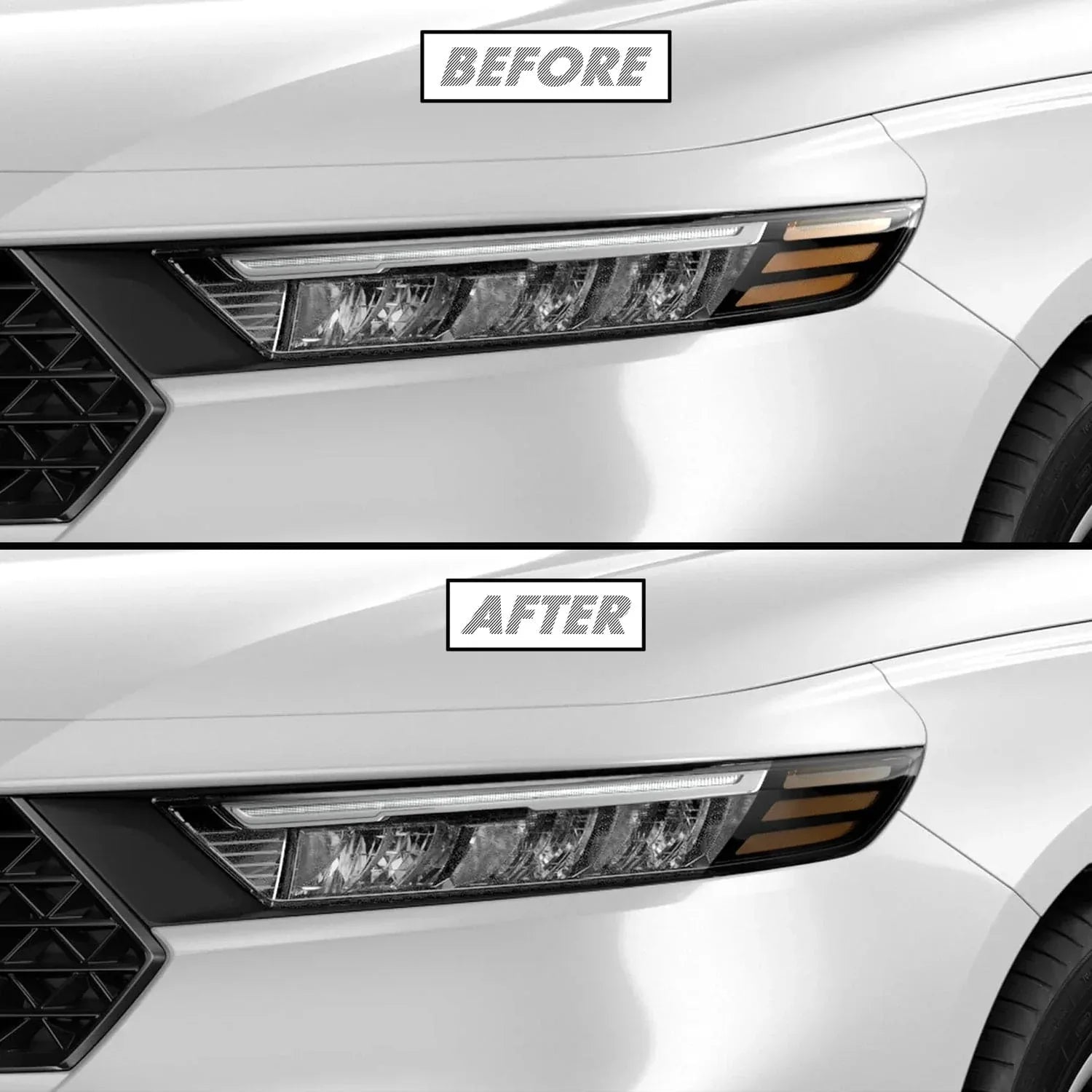 2023-2026 Honda Accord | Headlight Side Marker PreCut Tint Overlays