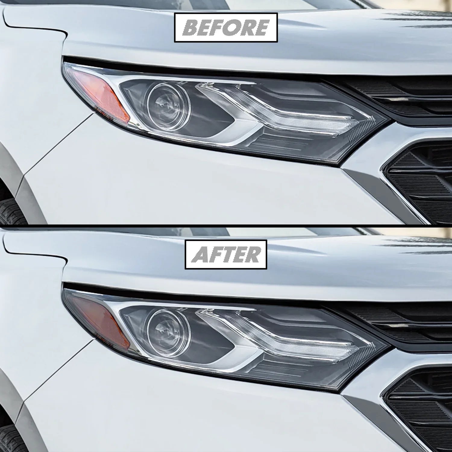 2018-2021 Chevrolet Equinox | Headlight Side Marker PreCut Tint Overlays