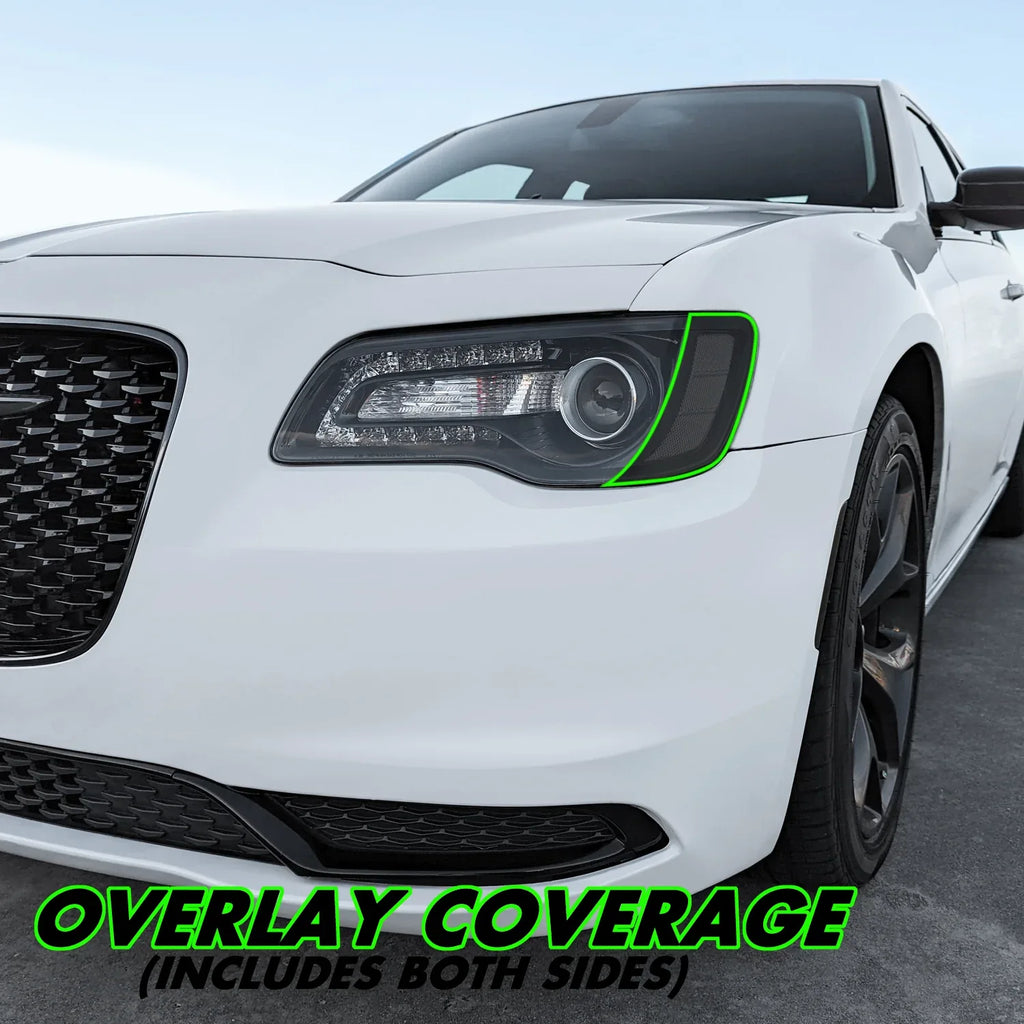 2011-2023 Chrysler 300 / 300C | Headlight Side Marker PreCut Tint Overlays