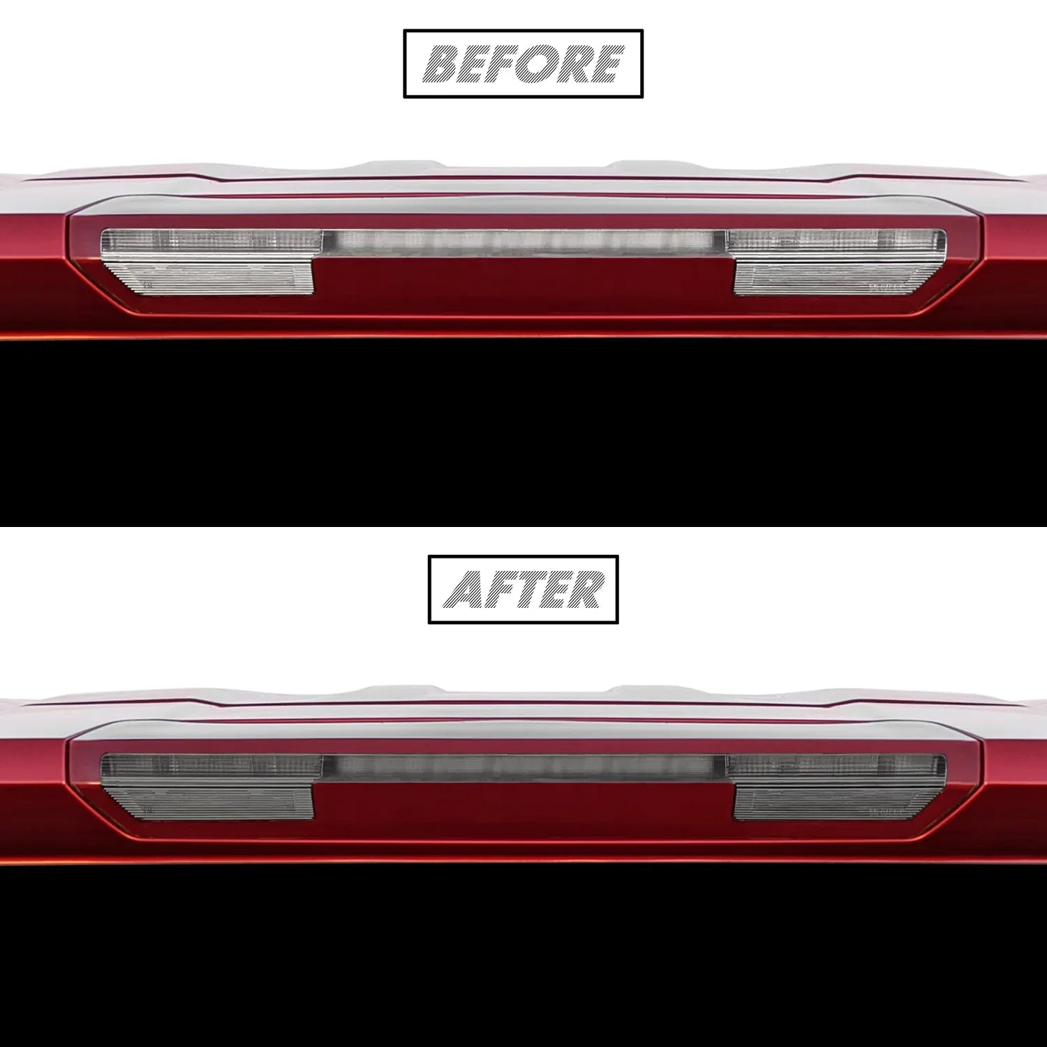 2019-2026 GMC Sierra 1500 | Inner Third Brake Light PreCut Tint Overlays