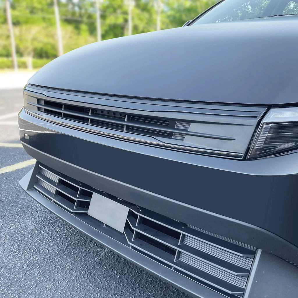 2025-2026 Kia K4 | Front Grill Trim Chrome Delete PreCut Vinyl Wrap