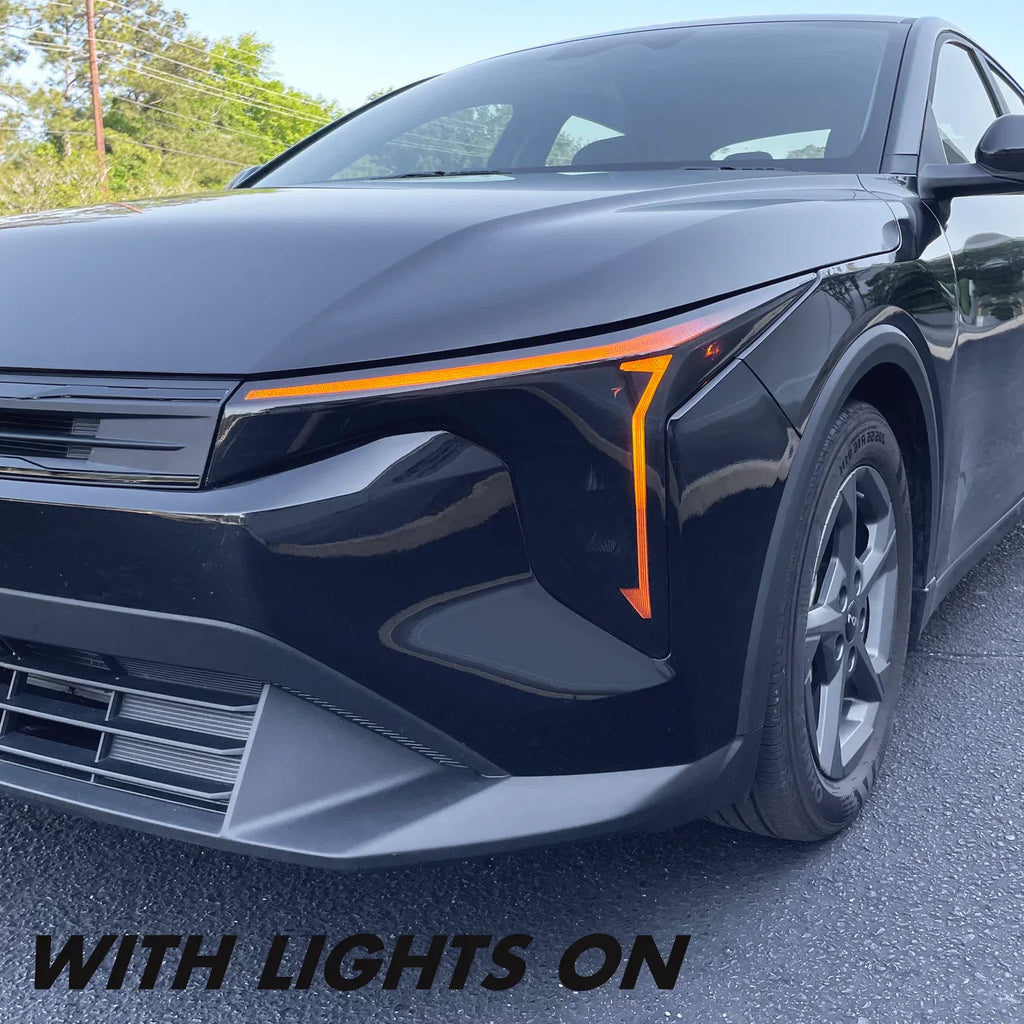 2025-2026 Kia K4 | Headlight PreCut Tint Overlays