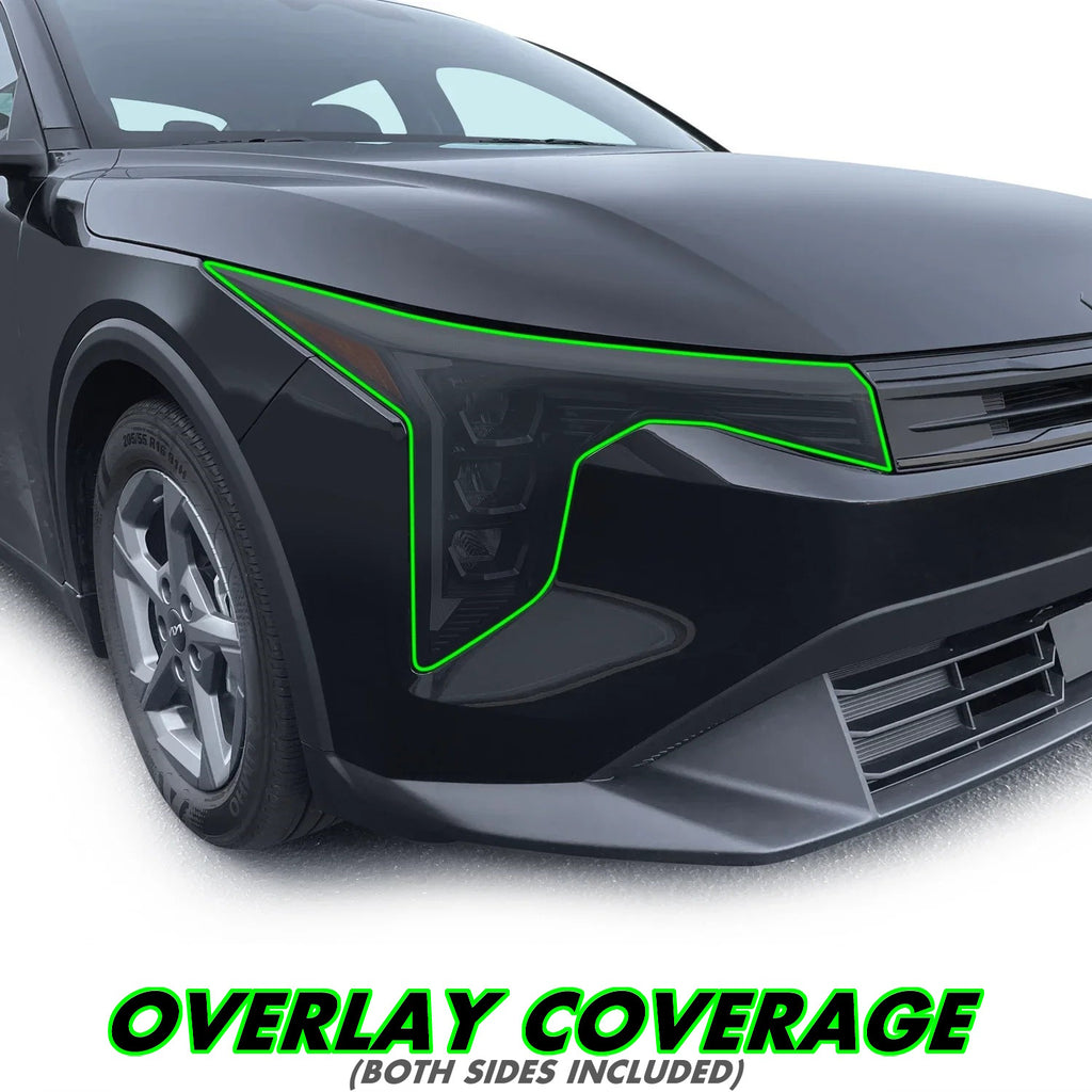 2025-2026 Kia K4 | Headlight PreCut Tint Overlays