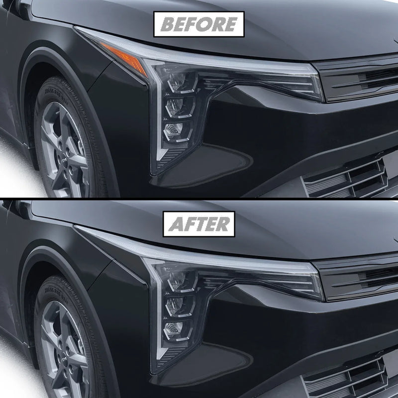 2025-2026 Kia K4 | Headlight Side Marker PreCut Tint Overlays