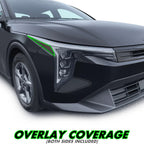 2025-2026 Kia K4 | Headlight Side Marker PreCut Tint Overlays