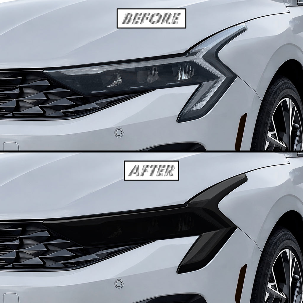 2025-2027 Kia K5 | Headlight PreCut Tint Overlays