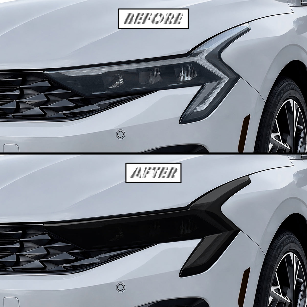 2025-2027 Kia K5 | Headlight PreCut Tint Overlays
