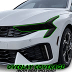 2025-2027 Kia K5 | Headlight PreCut Tint Overlays