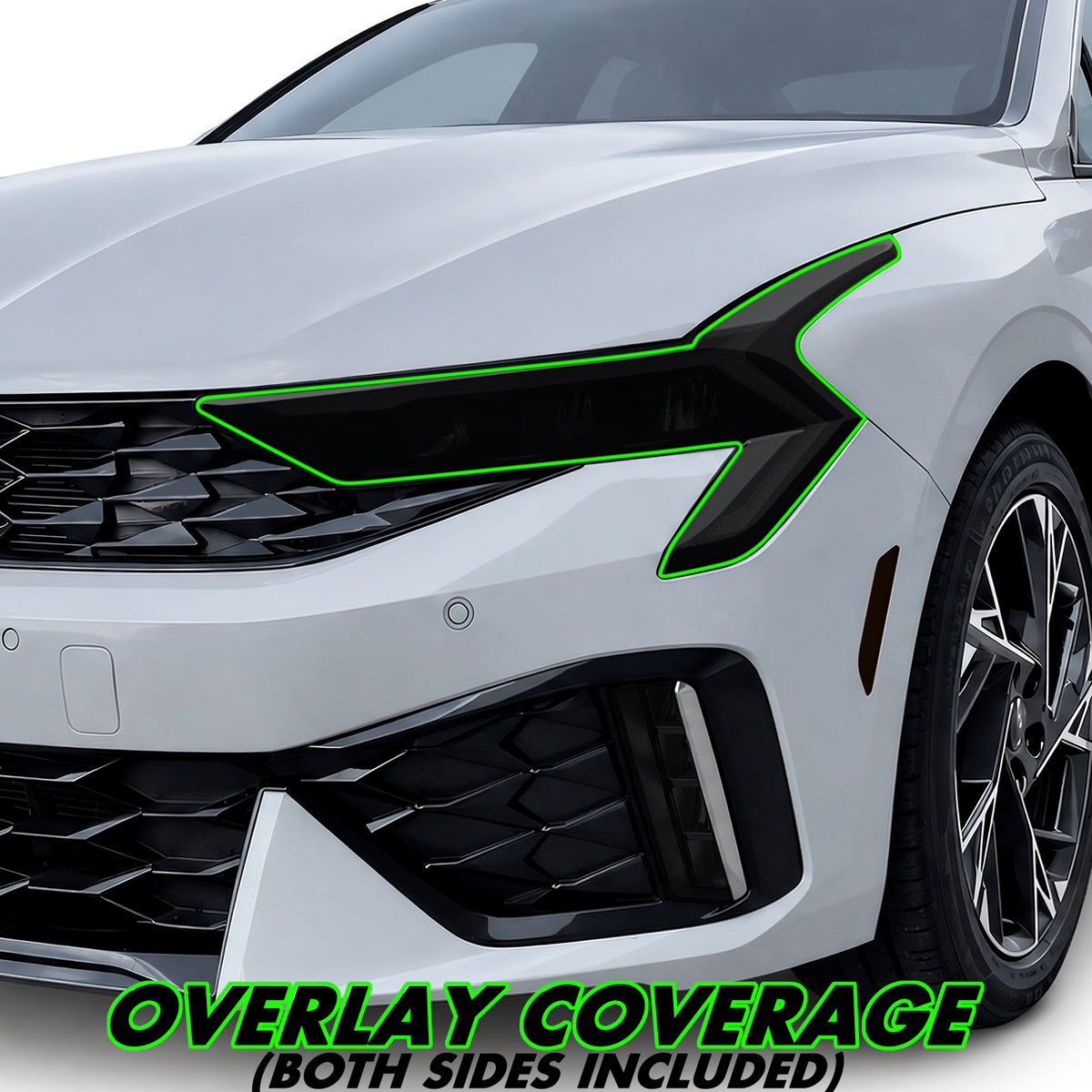 2025-2027 Kia K5 | Headlight PreCut Tint Overlays