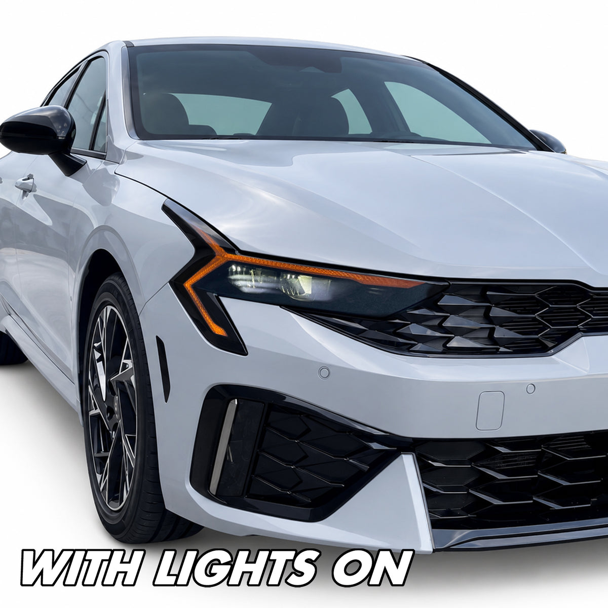 2025-2027 Kia K5 | Headlight PreCut Tint Overlays