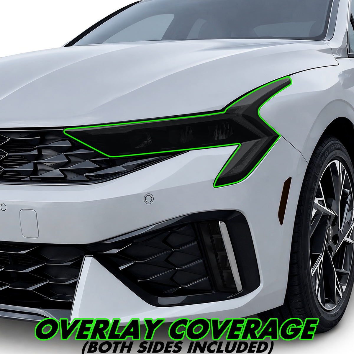 2025-2027 Kia K5 | Headlight PreCut Tint Overlays