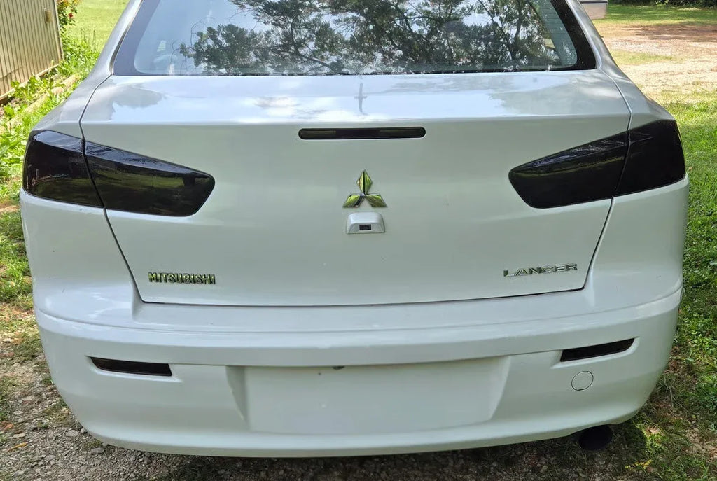 2008-2017 Mitsubishi Lancer | Tail Light PreCut Tint Overlays
