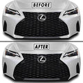 2021-2026 Lexus IS | Front Grill Trim Chrome Delete PreCut Vinyl Wrap
