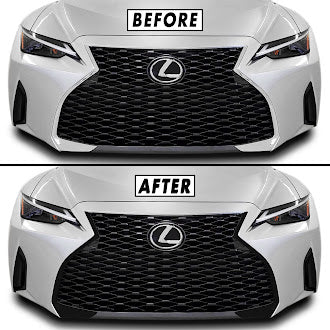 2021-2025 Lexus IS | Front Grill Trim Chrome Delete PreCut Vinyl Wrap