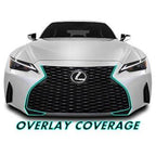 2021-2026 Lexus IS | Front Grill Trim Chrome Delete PreCut Vinyl Wrap