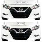 2016-2018 Nissan Maxima | Lower Front Grill Trim Chrome Delete PreCut Vinyl Wrap