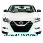 2016-2018 Nissan Maxima | Lower Front Grill Trim Chrome Delete PreCut Vinyl Wrap