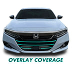 2021-2022 Honda Accord  | Lower Front Grill Trim Chrome Delete PreCut Vinyl Wrap