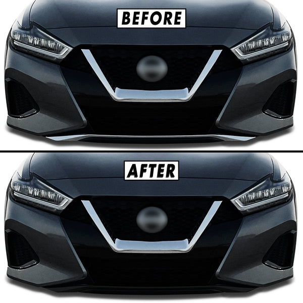 2019-2023 Nissan Maxima | Front Bumper Lower Lip Trim Chrome Delete Pr –  SlickMod