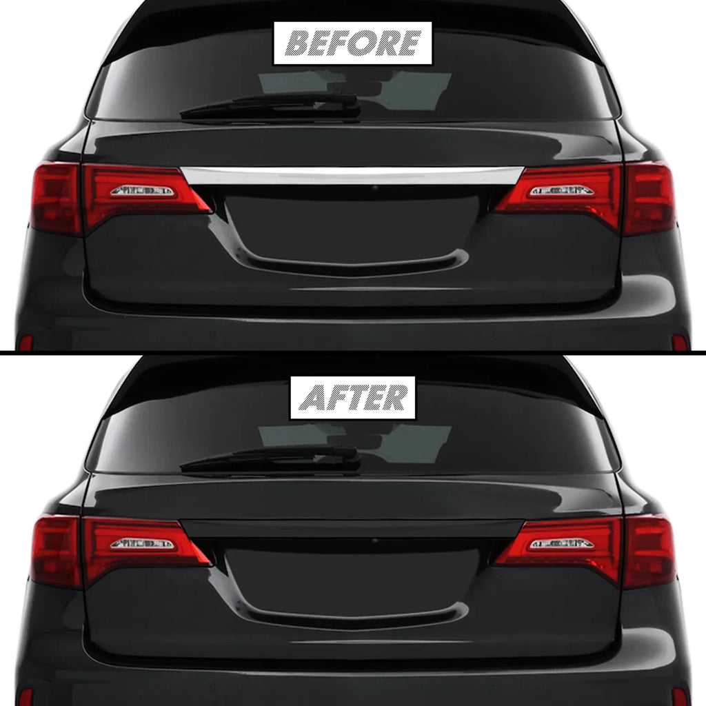 2014-2020 Acura MDX | Tailgate Trim Chrome Delete PreCut Vinyl Wrap