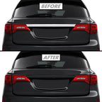 2014-2020 Acura MDX | Tailgate Trim Chrome Delete PreCut Vinyl Wrap