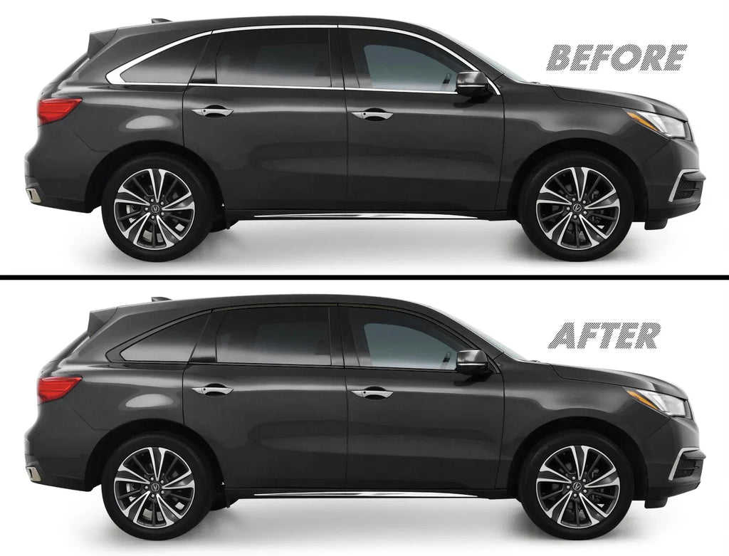 2014-2020 Acura MDX | Window Trim Chrome Delete PreCut Vinyl Wrap