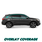 2014-2020 Acura MDX | Window Trim Chrome Delete PreCut Vinyl Wrap