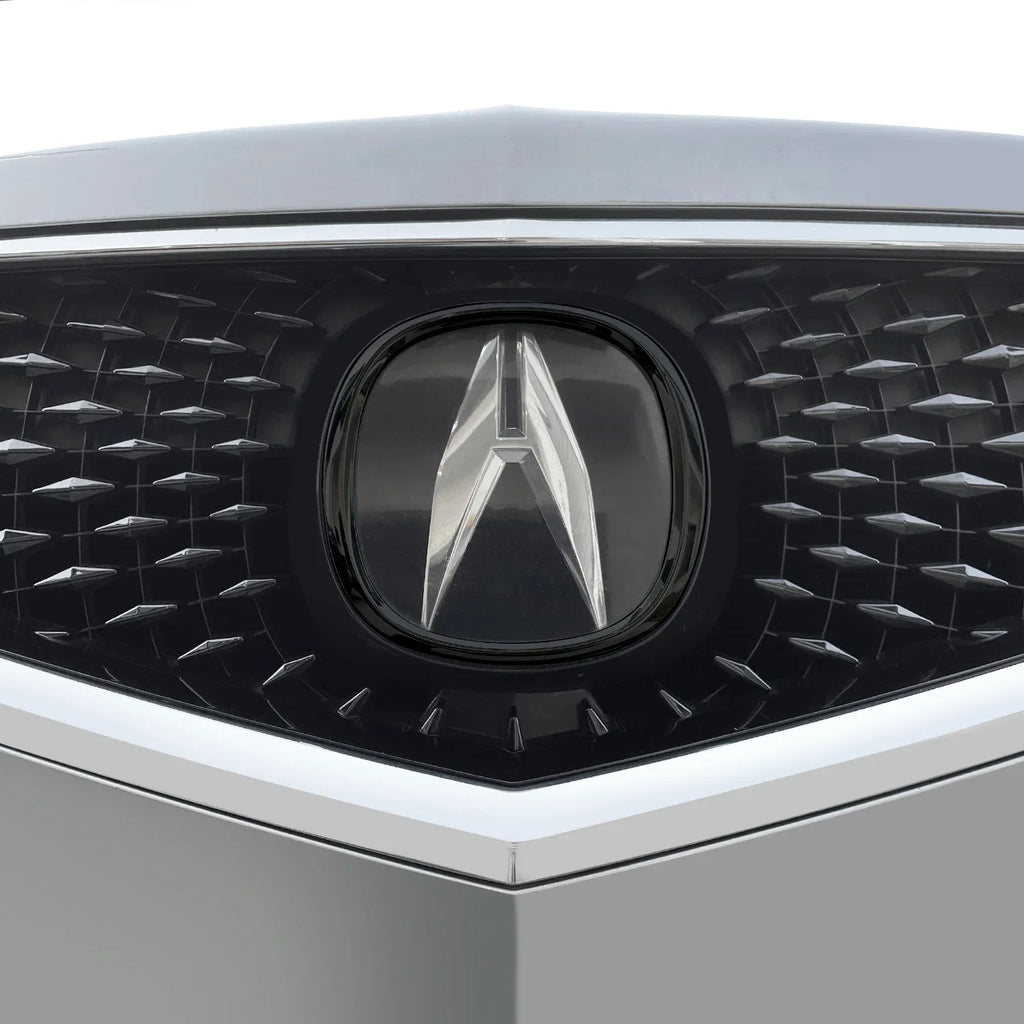 2017-2020 Acura MDX | Front Emblem Trim Chrome Delete PreCut Vinyl Wrap