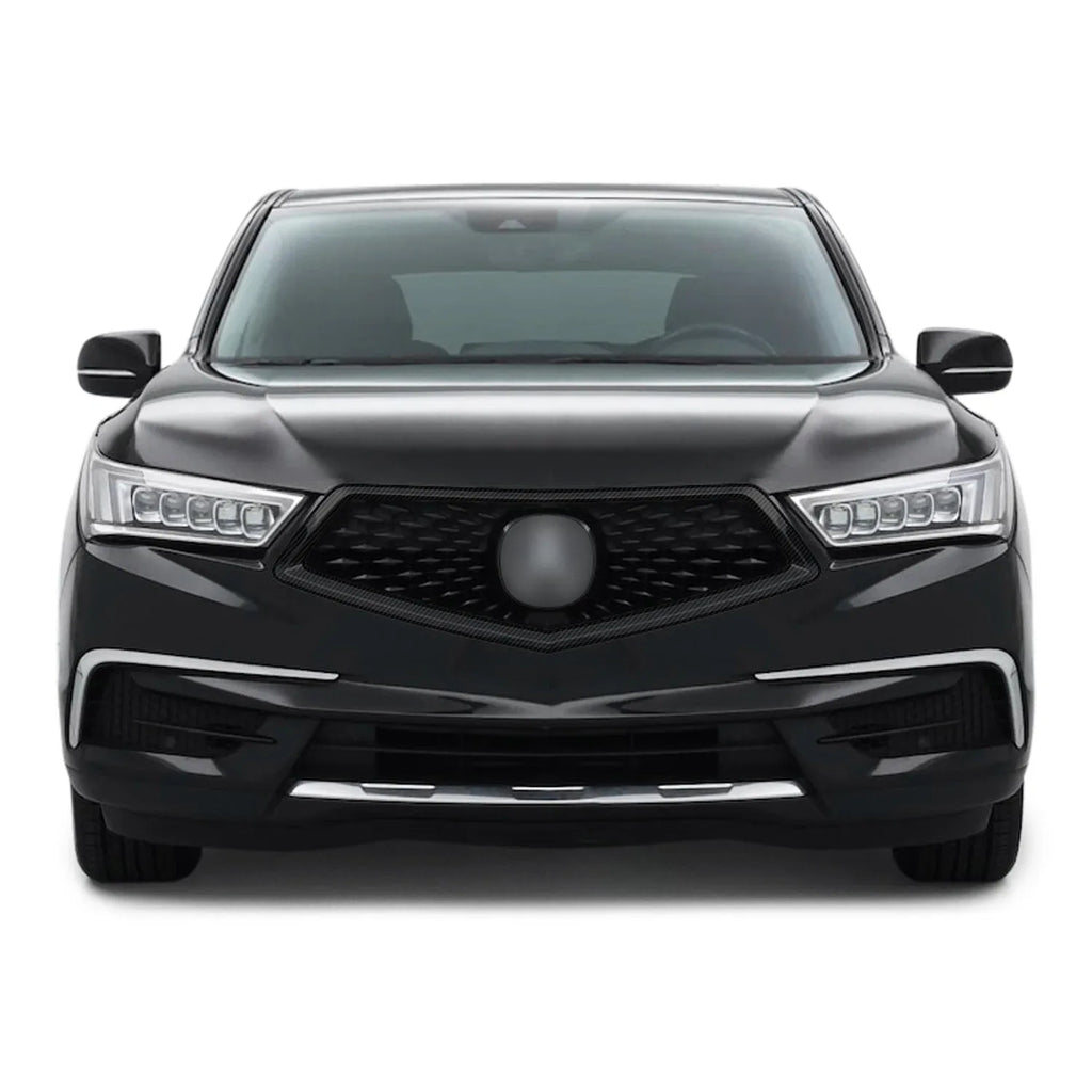 2017-2020 Acura MDX | Front Grill Trim Chrome Delete PreCut Vinyl Wrap