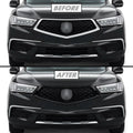 2017-2020 Acura MDX | Front Grill Trim Chrome Delete PreCut Vinyl Wrap