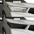 2017-2020 Acura MDX | Headlight PreCut Tint Overlays