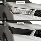 2017-2020 Acura MDX | Headlight PreCut Tint Overlays
