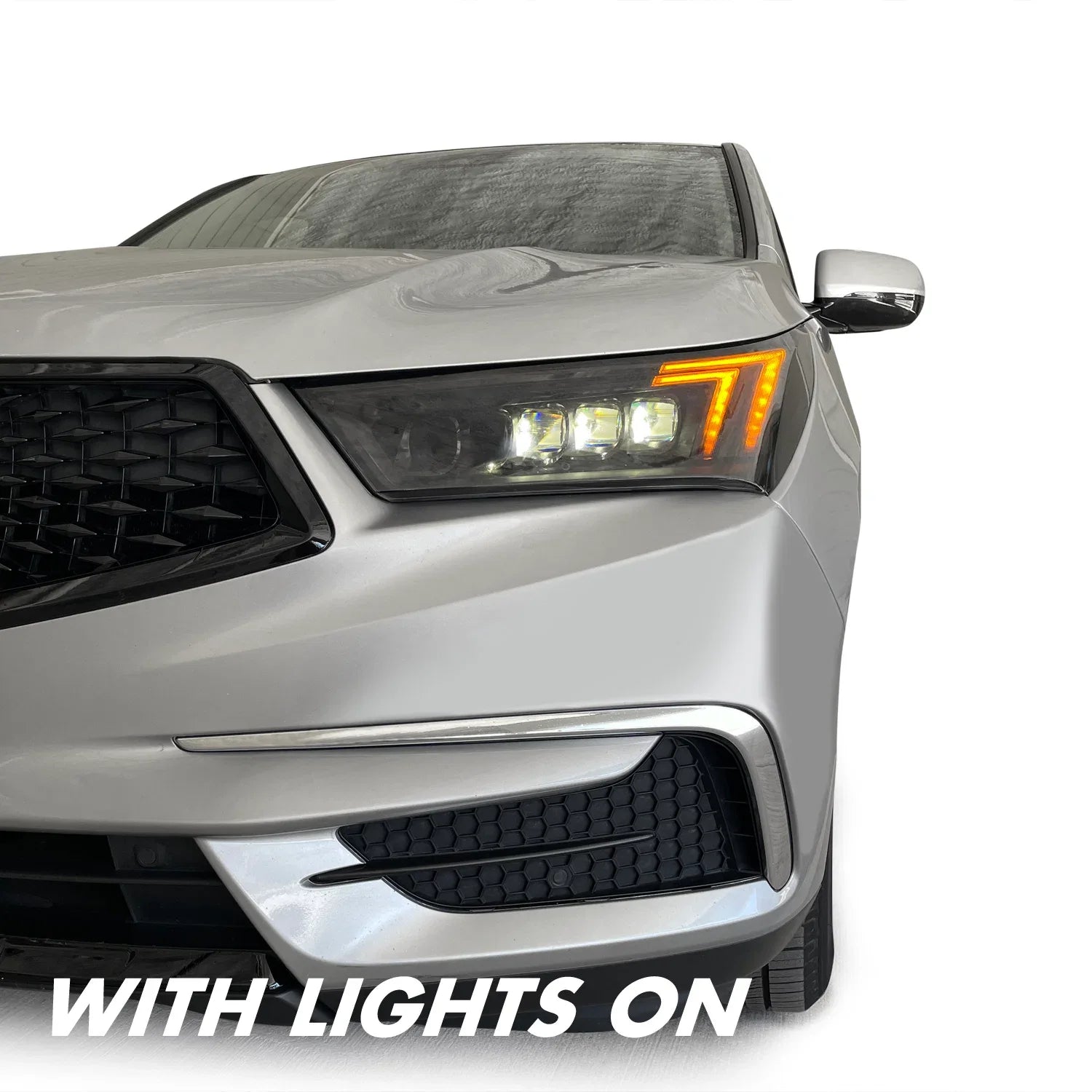 2017-2020 Acura MDX | Headlight PreCut Tint Overlays