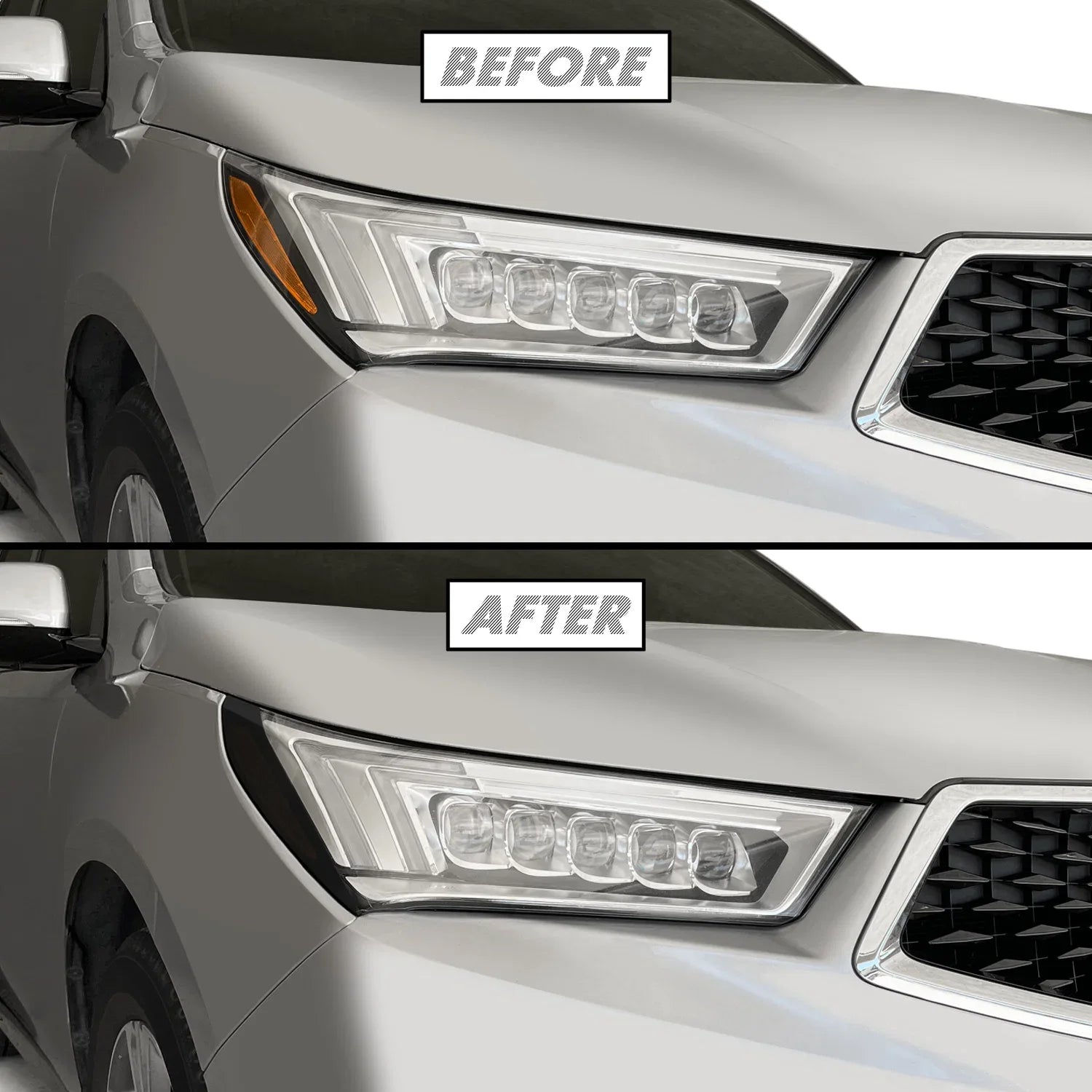 2017-2020 Acura MDX | Headlight Side Marker PreCut Tint Overlays
