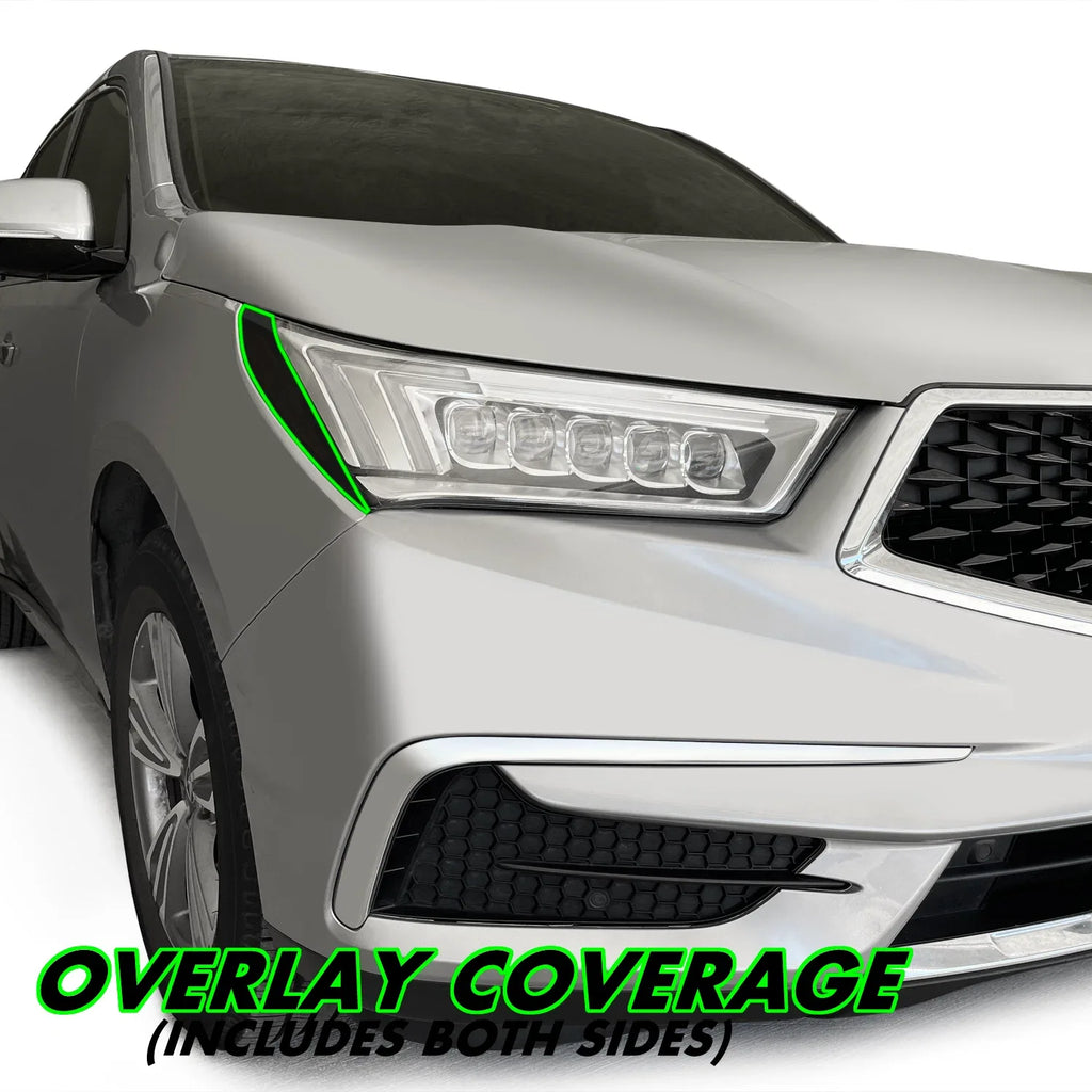 2017-2020 Acura MDX | Headlight Side Marker PreCut Tint Overlays
