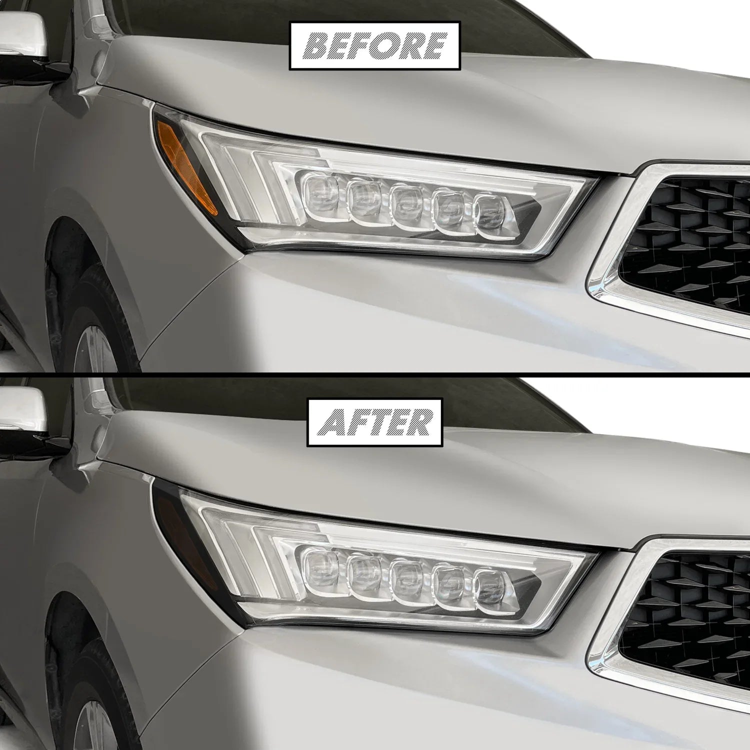 2017-2020 Acura MDX | Headlight Side Marker PreCut Tint Overlays