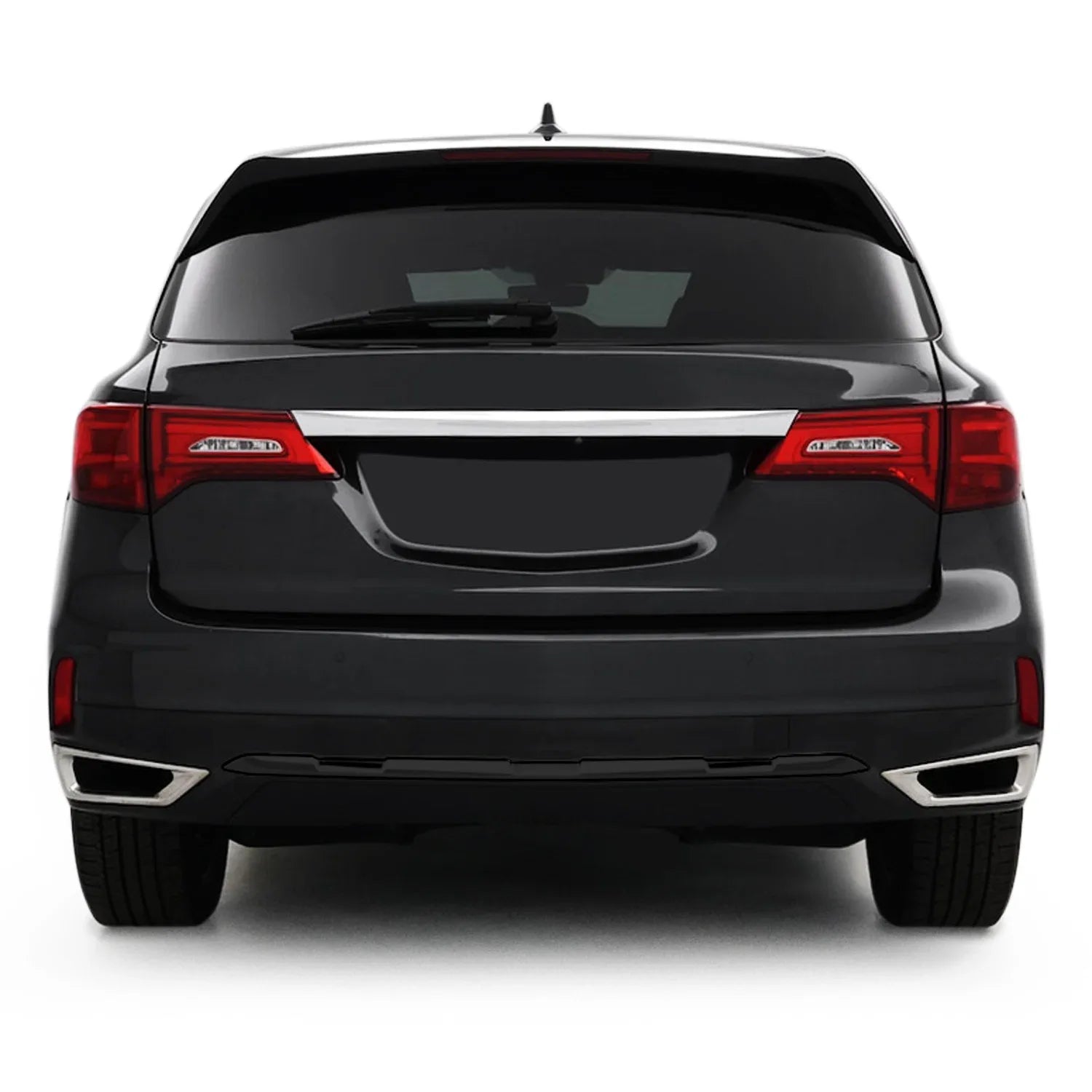 2017-2020 Acura MDX | Rear Bumper Diffuser Trim Chrome Delete PreCut Vinyl Wrap