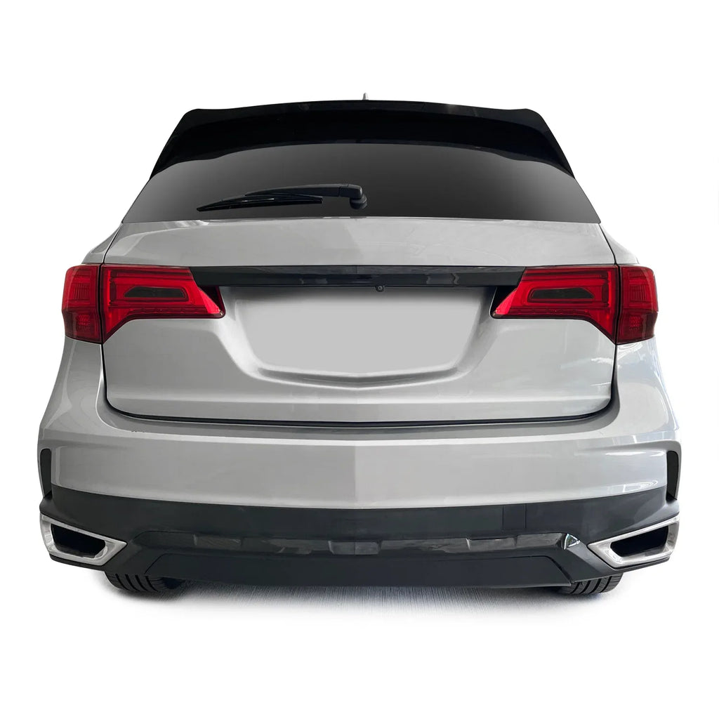 2017-2020 Acura MDX | Rear Bumper Diffuser Trim Chrome Delete PreCut Vinyl Wrap