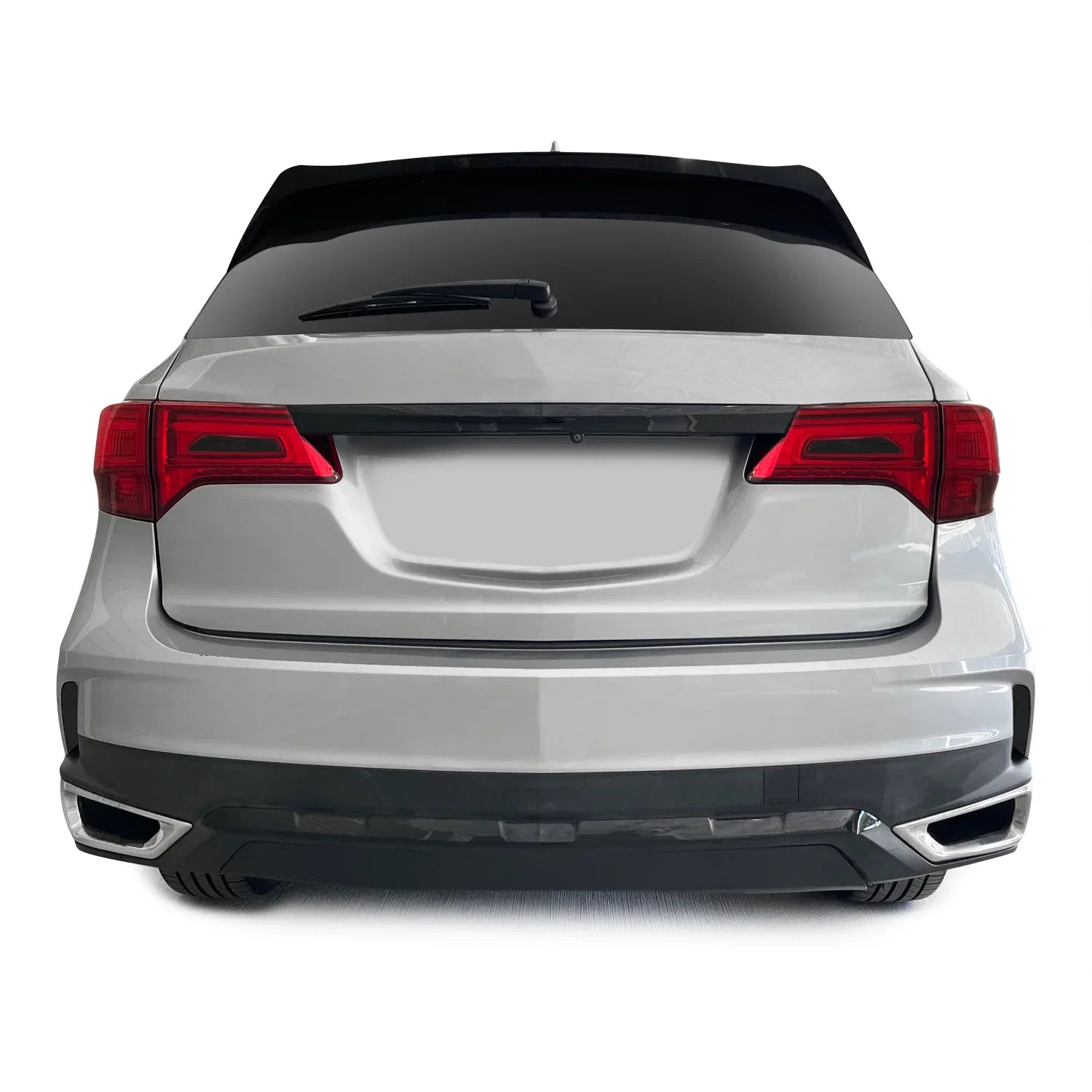 2017-2020 Acura MDX | Rear Bumper Diffuser Trim Chrome Delete PreCut Vinyl Wrap
