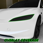 2024-2027 Tesla Model 3 | Headlight PreCut Tint Overlays