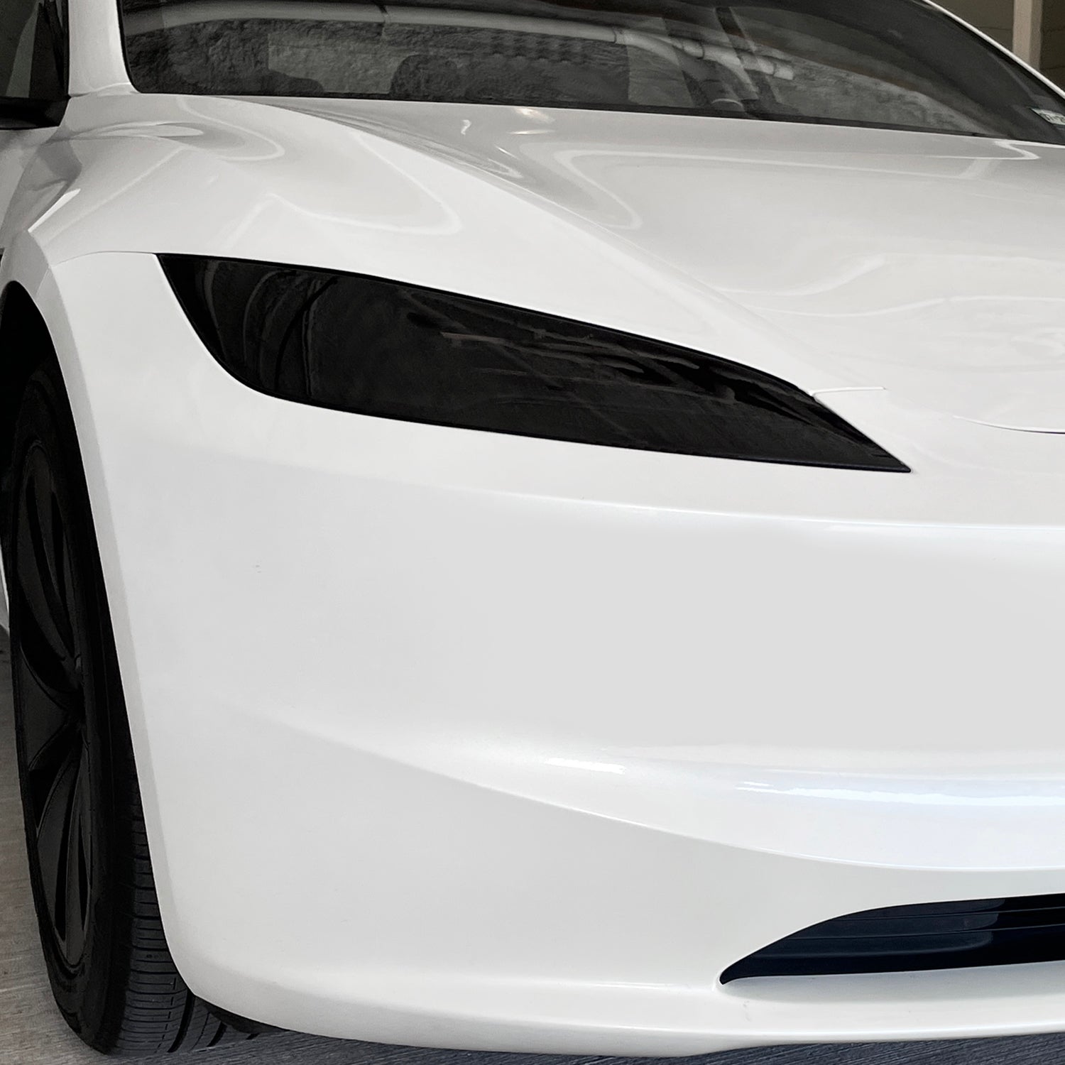 2024-2027 Tesla Model 3 | Headlight PreCut Tint Overlays