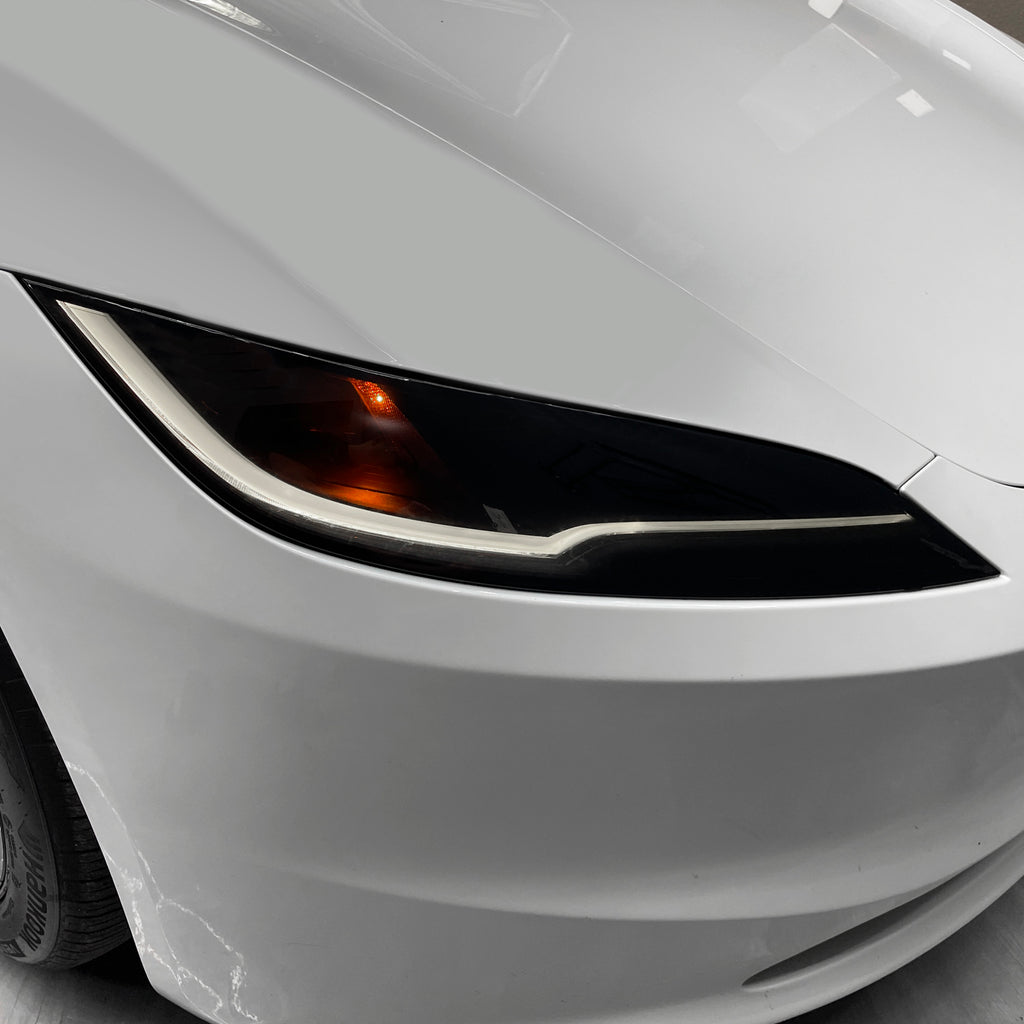 2024-2027 Tesla Model 3 | Headlight PreCut Tint Overlays