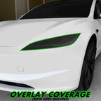2024-2027 Tesla Model 3 | Headlight PreCut Tint Overlays
