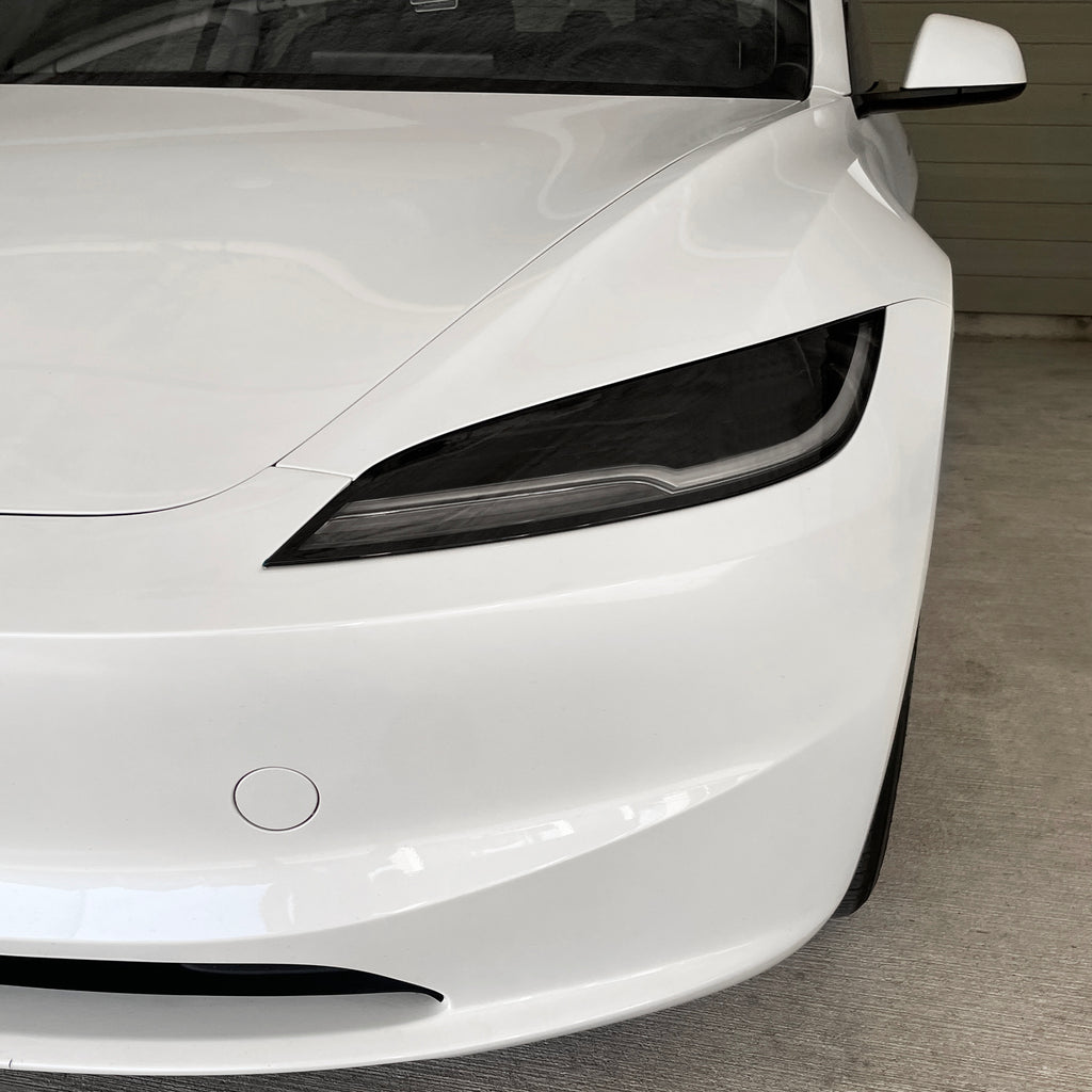 2024-2027 Tesla Model 3 | Headlight Cutout PreCut Tint Overlays