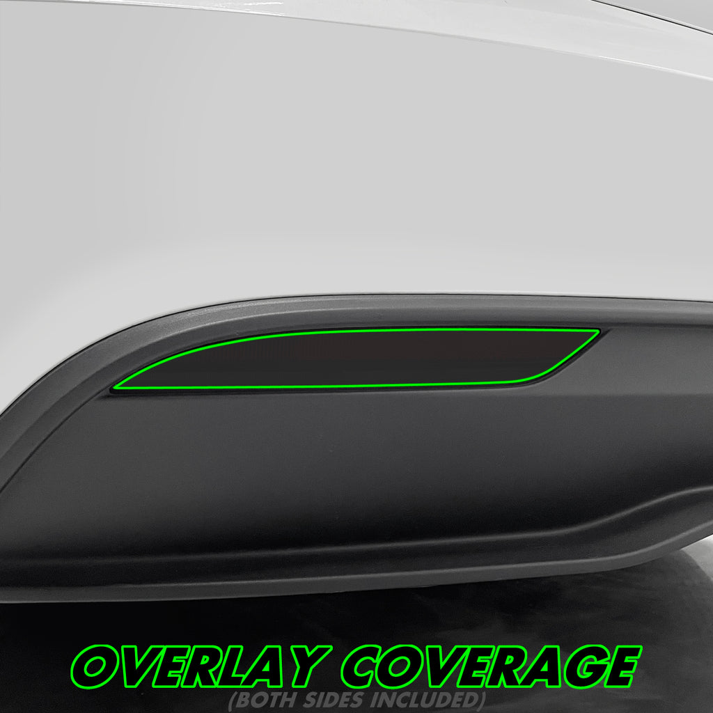 2024-2027 Tesla Model 3 | Reflector & Reverse Light PreCut Tint Overlays