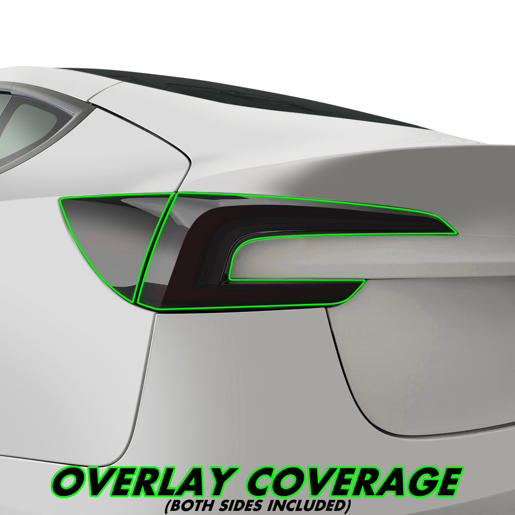 2024-2027 Tesla Model 3 | Tail Light PreCut Tint Overlays
