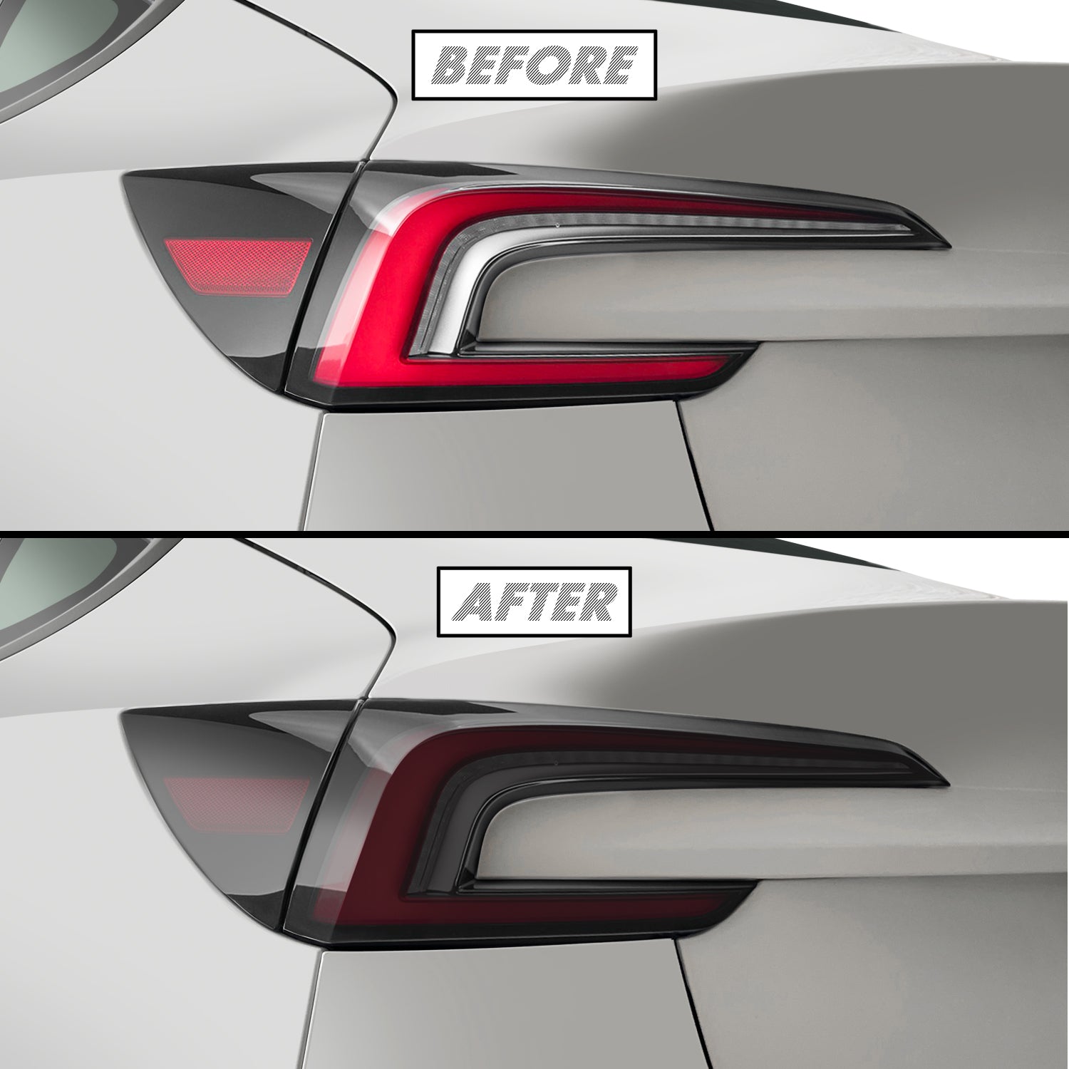 2024-2027 Tesla Model 3 | Tail Light PreCut Tint Overlays