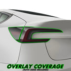 2024-2027 Tesla Model 3 | Tail Light PreCut Tint Overlays