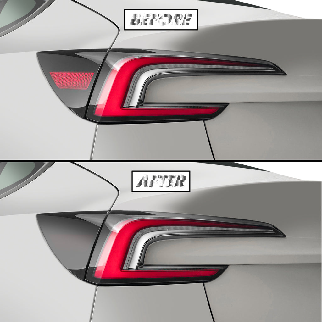 2024-2027 Tesla Model 3 | Tail Light Side Marker PreCut Tint Overlays
