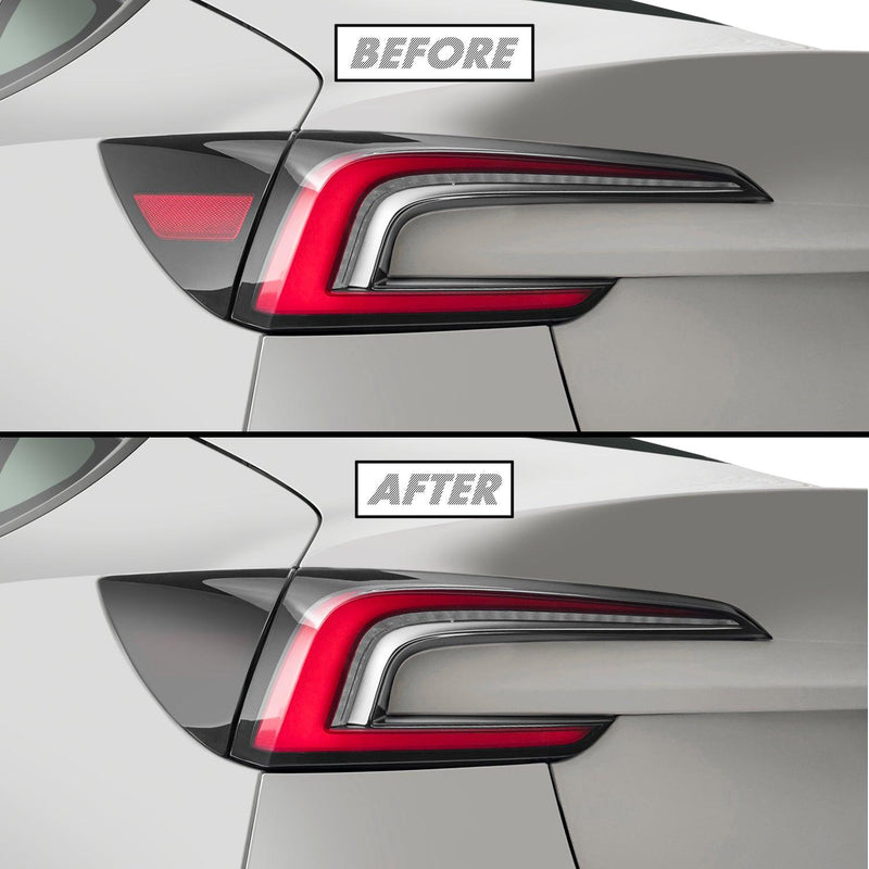 2024-2027 Tesla Model 3 | Tail Light Side Marker PreCut Tint Overlays